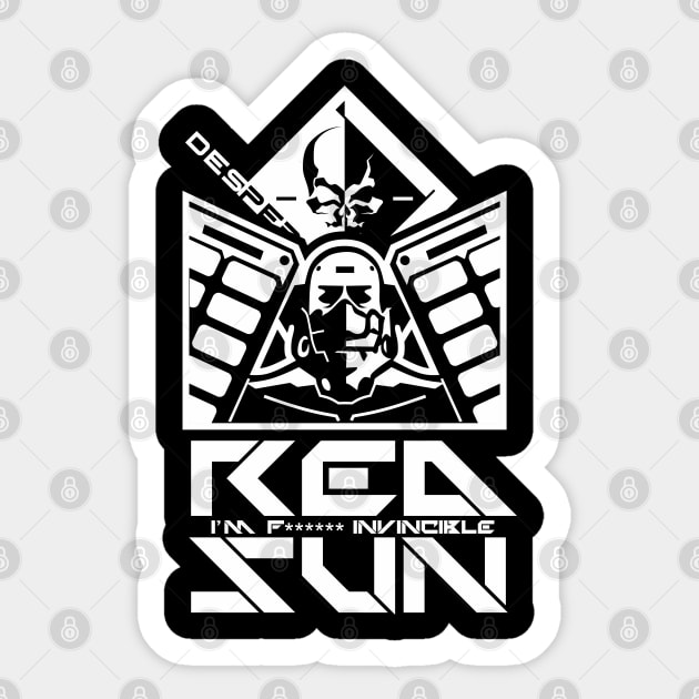 Sundowner - Metal Gear Rising Sticker by Nifty Store